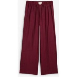 bonprix Schlupfhose aus strukturiertem Viskose-Mixrot 38Damen