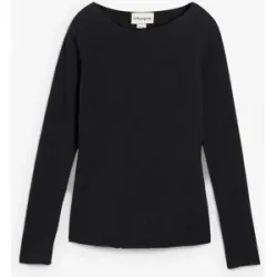 bonprix Leichtes Langarmshirtschwarz 36Damen