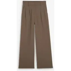 bonprix Schlupfhose mit Twill-Strukturbraun 42Damen