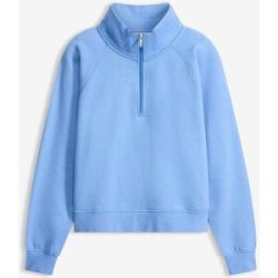 bonprix Sweatshirt aus reiner Bio-Baumwolleblau 52Damen