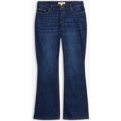 bonprix Flared-Jeans, Mid Waistblau 36Damen