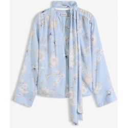 bonprix Tunika aus feinem Satinblau 42Damen