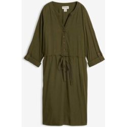 bonprix Blusenkleid aus softer Viskosegrün 36Damen