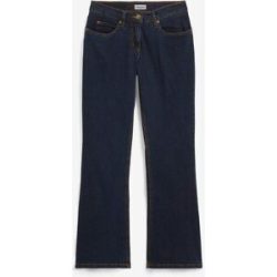 bonprix Bootcut-Jeans High Waist, Stretchblau 54Damen