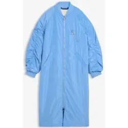 bonprix Blouson-Mantel mit Strickkragenblau 56Damen