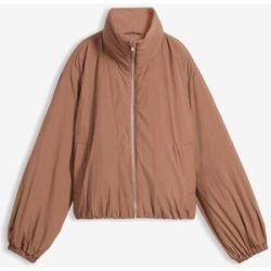 bonprix Wasserabweisender Blouson, Bubble-Saumbraun 42Damen