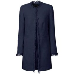 bonprix Longblazer 1 eleganter Bouclé-Look, Regular Fit, mit langem Arm