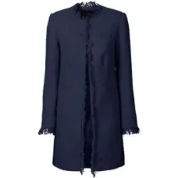 bonprix Longblazer 1 eleganter Bouclé-Look, Regular Fit, mit langem Arm