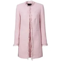 bonprix Longblazer 1 eleganter Bouclé-Look, Regular Fit, mit langem Arm