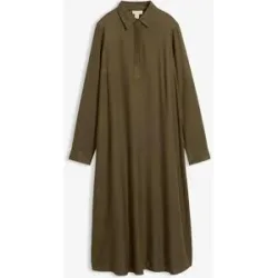 bonprix Blusenkleid aus feiner Viskosegrün 36Damen