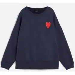 bonprix Sweatshirt, lässiger Schnitt, überschnittene Schulter, Oversize-Passform