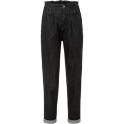 bonprix Mom-Jeans, High Waist, Stretchschwarz 36Damen
