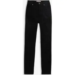bonprix 2-in-1 Super-Stretch Umstandsjeans für die Schwangerschaft und danach, Slimschwarz 44Damen