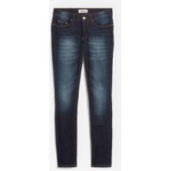 bonprix Skinny Jeans Mid Waist, Stretchblau 42Damen