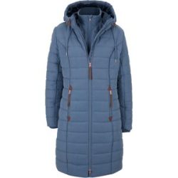bonprix Steppmantel, 2-in-1 Optikblau 52Damen