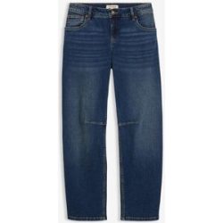 bonprix Barrel-Jeans, Mid Waistblau 48Damen