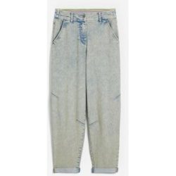 bonprix Boyfriend-Jeans weites Bein, Loose Fit, mit bequemem Gummi am hinteren Bund