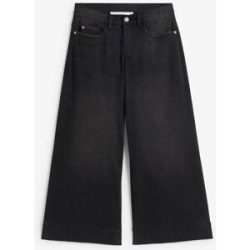 bonprix Weite Jeans 1 tlg. Loose Fit Passform, 7/8 Länge, mit Elasthan-Anteil