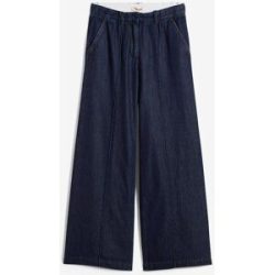 bonprix Wide-Leg-Jeans High Waist, Super Softblau 48Damen