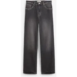 bonprix Weite Jeans loose fit Passform, hoher Bund, aus überwiegend Baumwolle