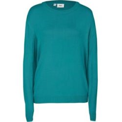 bonprix Strickpullover aus Polyacryl, mit Rundhals-Ausschnitt, lässige Passform