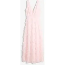 bonprix Abendkleid mit Wimpern-Detailrosa 46Damen