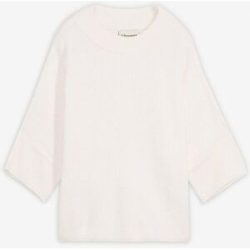 bonprix Boxy-Pullover aus softem Viskose-Mixweiß 40Damen