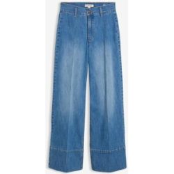 bonprix Wide-Leg-Jeans High Waistblau 46Damen
