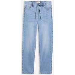 bonprix Loose Straight-Jeans Mid Waistblau 52Damen