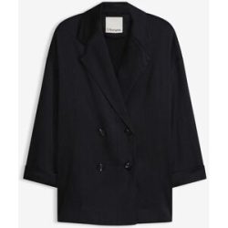 bonprix zweireihiger Oversize-Blazerschwarz 50Damen