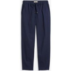 bonprix Barrel-Twillhose aus festem Materialblau 46Damen