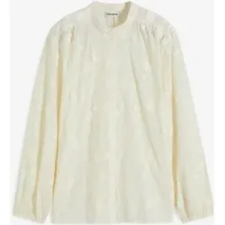 bonprix Schlupfbluse aus reiner Baumwolleweiß 38Damen
