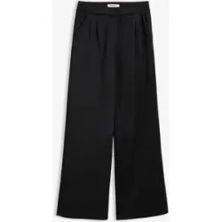 bonprix Bequeme Hose aus weichem Scubaschwarz 40Damen