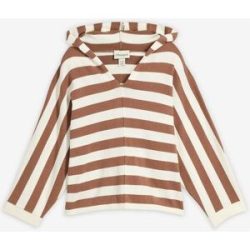 bonprix Oversize-Feinstrickpullover aus Baumwollmixweiß 40Damen