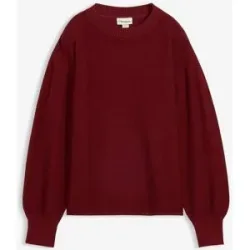 bonprix Pullover mit Baumwollerot 44Damen