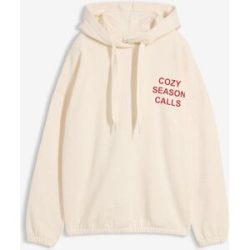 bonprix Oversize-Sweatshirt aus reiner Baumwollebeige 44Damen
