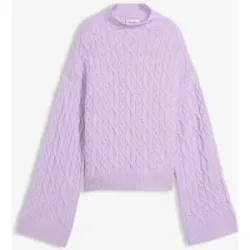 bonprix Zopfstrick Pulloverlila 44Damen