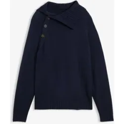 bonprix Asymmetrischer Pulloverblau 40Damen