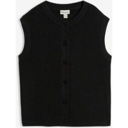 bonprix Grobstrick-Pullunderschwarz 44Damen