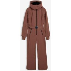 bonprix wasserabweisender, warmgefütterter Softshell-Skianzugbraun 44Damen