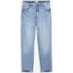 bonprix Mom Jeans High Waist, croppedblau 52Damen