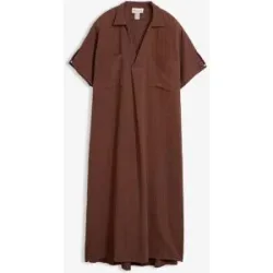bonprix Tunikakleid Oversize-Passform, Kaftan-Schnitt, Kimonoärmel, aus Baumwolle