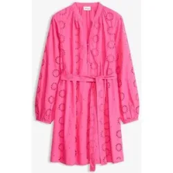bonprix Blusenkleid aus reiner Bio-Baumwollepink 44Damen