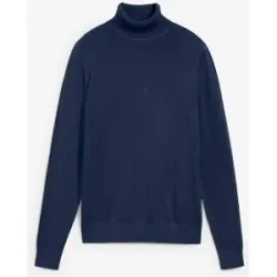 bonprix Rollkragenpulloverblau 40Damen