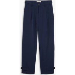 bonprix Barrel-Hose aus Viskose-Mixblau 44Damen