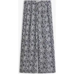 bonprix Schlupfhose aus feinem Viskose-Mixblau 38Damen