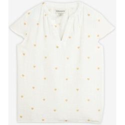 bonprix Musselin-Tunikaweiß 40Damen