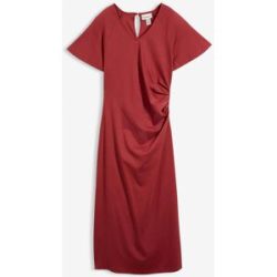 bonprix Jerseykleid aus Baumwollerot 40Damen