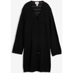 bonprix Mini-Strickkleidschwarz 36Damen