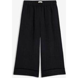 bonprix Culotte aus fließendem Viskose-Mixschwarz 46Damen